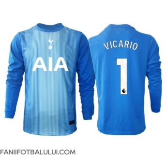 Tottenham Hotspur Guglielmo Vicario #1 Portarii Tricou Fotbal Replică 2025-26 Barbati Deplasare Mâneci Lungi